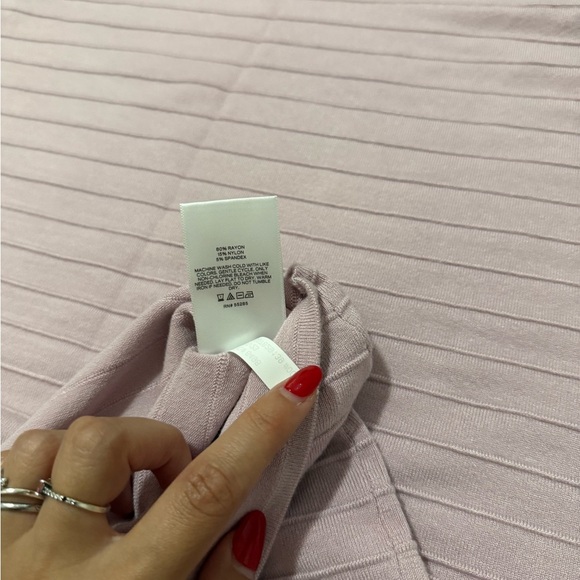 Elegant Pink Sleeveless Dress L - Picture 5 of 5